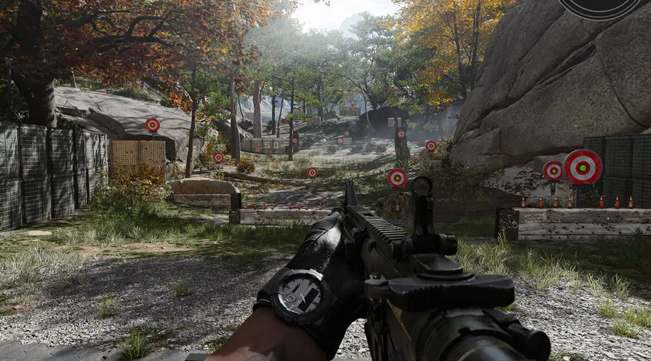 Firing Range station