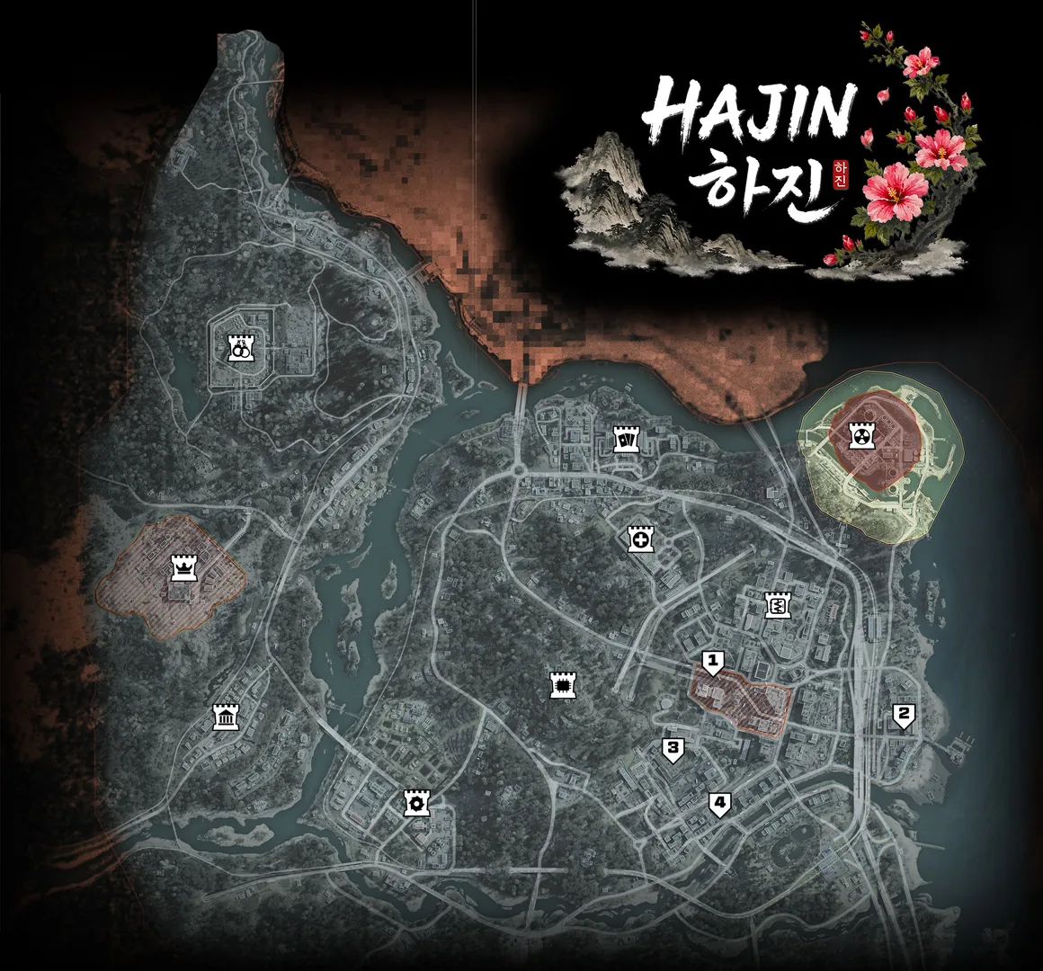 Official Hajin tactical map