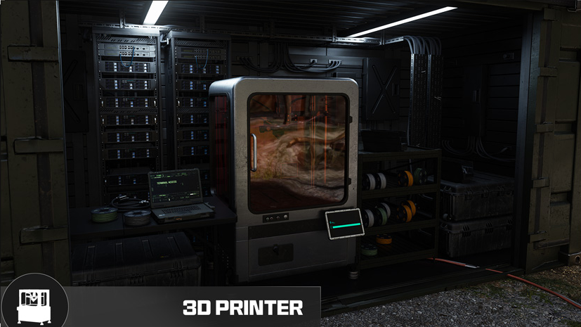 3D Printer station