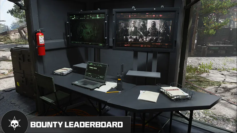 Bounty Leaderboard station