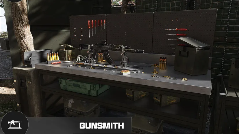 Gunsmith station