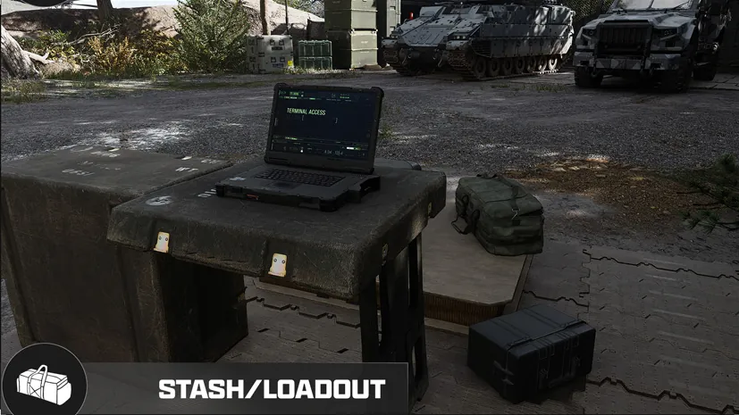 Stash/Loadout station