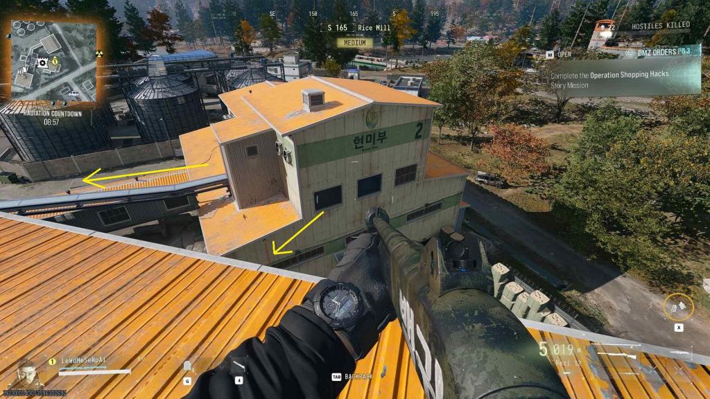 Gorani’s Scout Overlook key: room and entrance