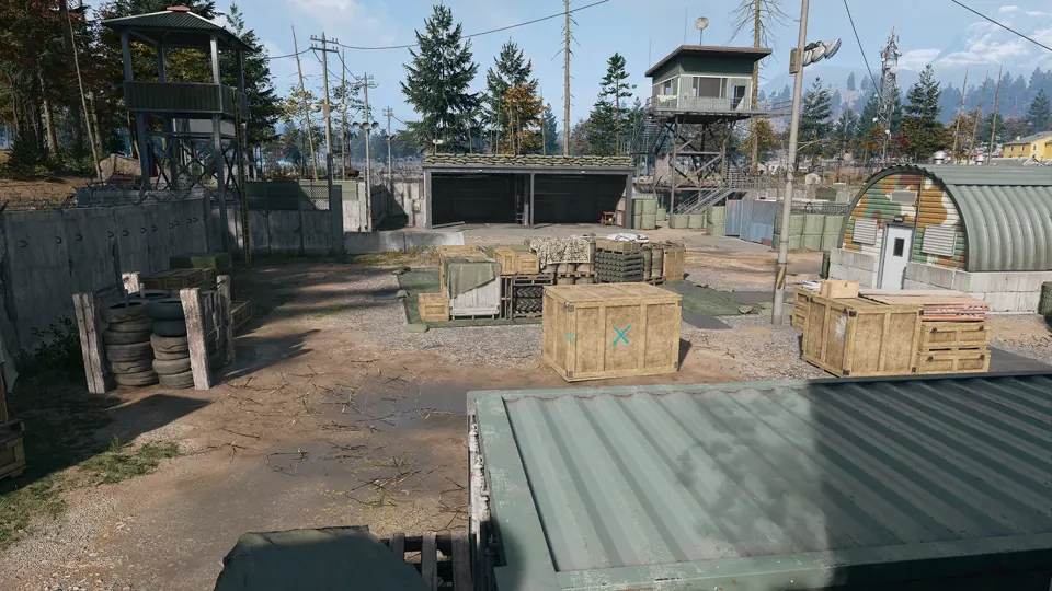 Compound Charlie area in Hajin